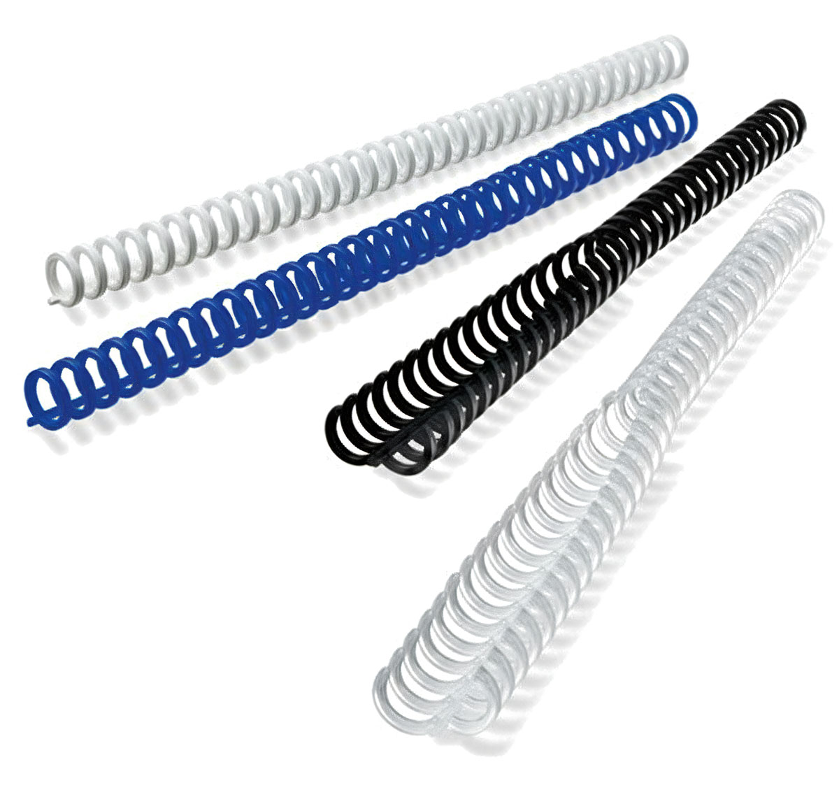 Spirali plastiche clip-tech