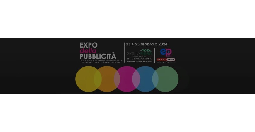 Vieni a trovarci all’EXPO DELLA PUBBLICITA’ 2024!
