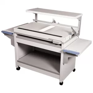 TAVOLO-LAVORO-COPERTINE-RIGIDE-ELETTRICA-MOD-FASTBIND-CASEMATIC-A46A-PLASTITECH